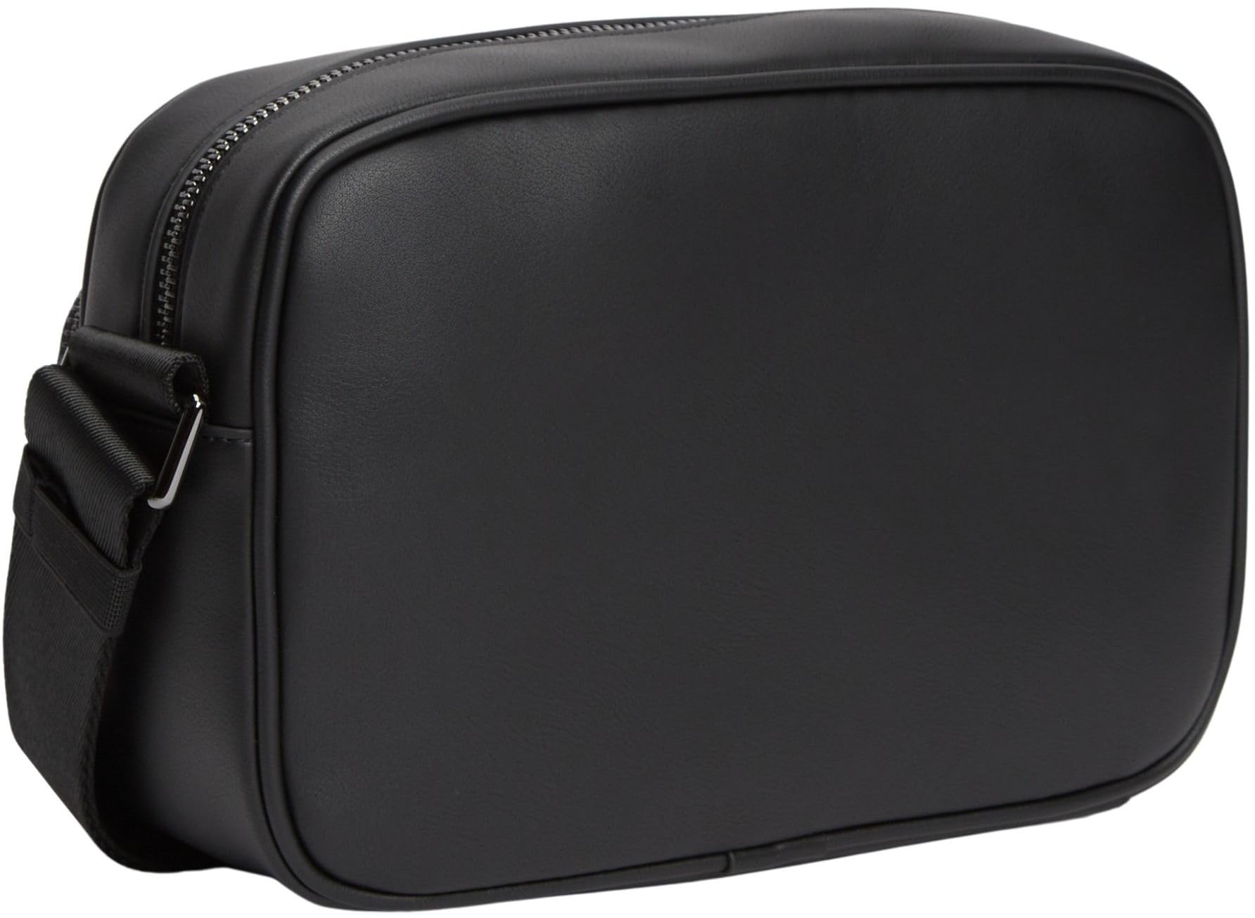 Tommy Hilfiger Th Woven Ew AM0AM14096 Sac pour appareil photo Noir Taille unique