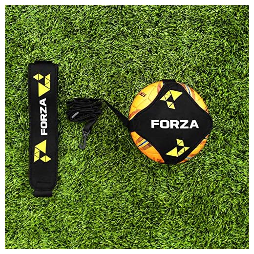 FORZA Solo Fußball Kick Trainer – das Beste Fußballtrainingsgerät (Ohne Ball und Pumpe)