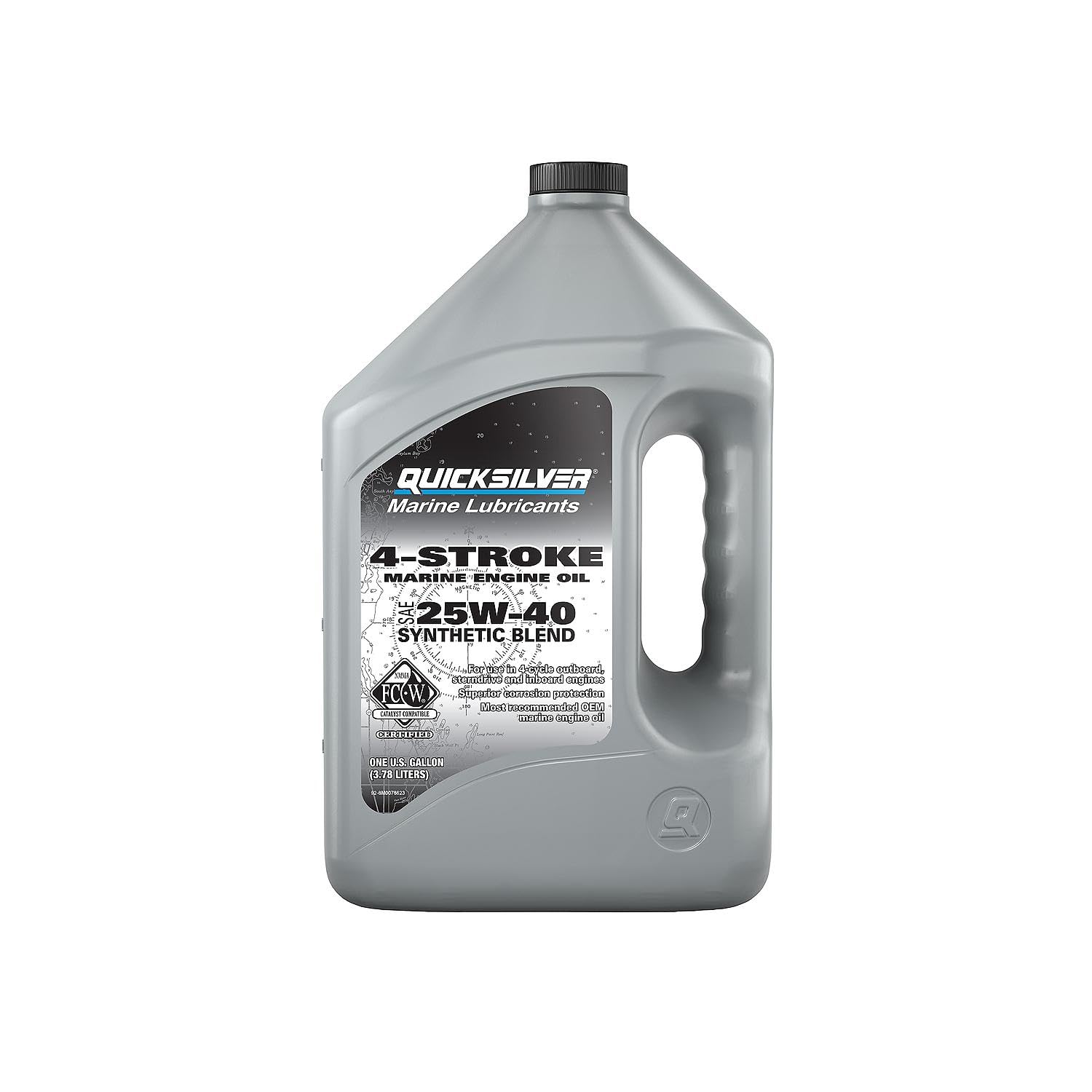 Quicksilver by Mercury Marine 25W-40 Marine Engine Oil