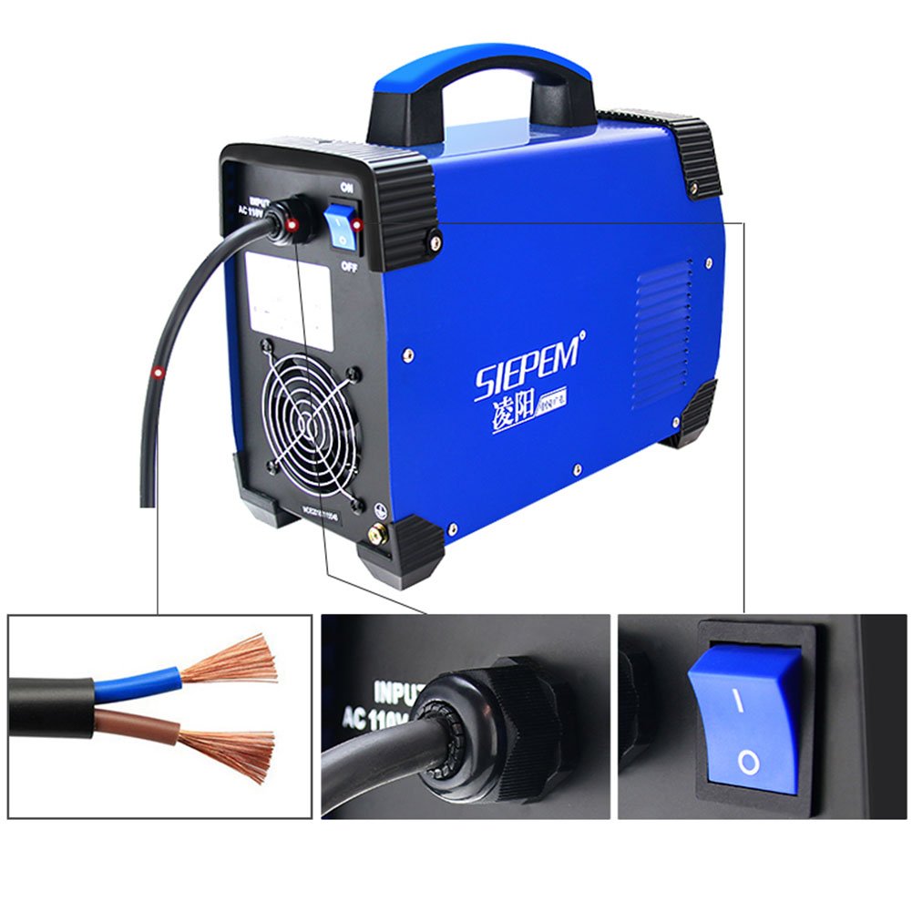 Amazon.com: Dzhot51 110V-560V ZX7-200 DC Máquina de soldadura