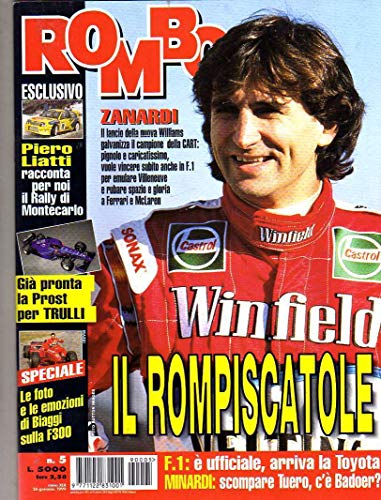  Rombo 5 gennaio 1999 Zanardi Sauber C18 Wurz Max Biaggi Sfigo di Giudici