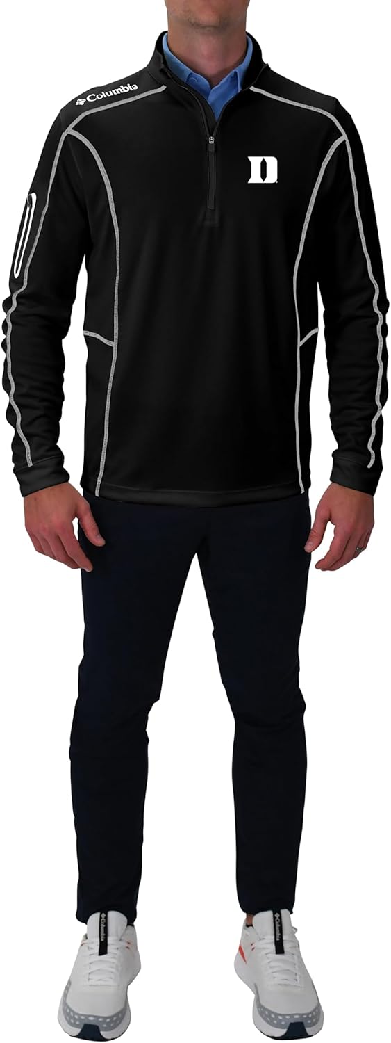Columbia Duke Univ Golf Men's Shotgun 1/4 Zip