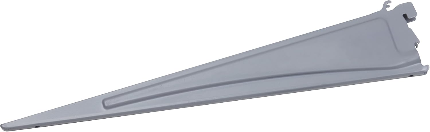 ClosetMaid 23582 Heavy Duty 16-Inch Bracket, Grey , Gray