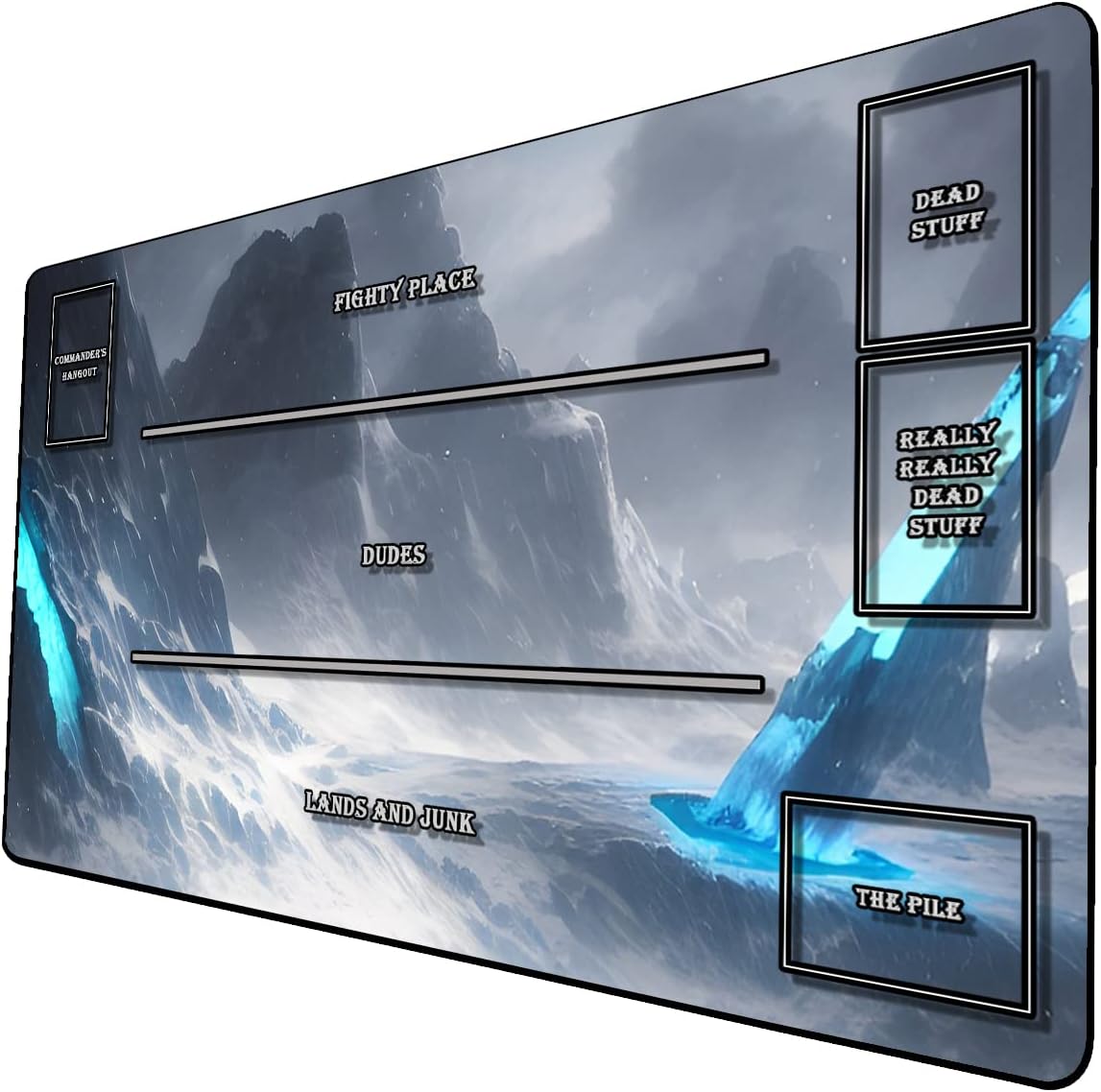 AI Painting TCG Playmat MTG Trading Card Game Mat with