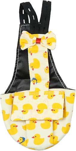 Miniatura 8 de BestParts Pañal ajustable impermeable reutilizable, pañal de tela para aves de corral para granja, ganso de mascotas, pato para mascotas, pollo para