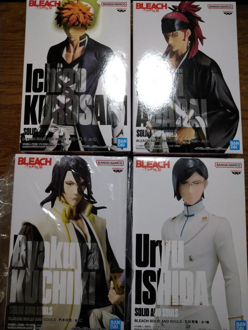Amazon.co.jp: BLEACH プライズ フィギュア 黒崎一護 阿散井恋次 朽木
