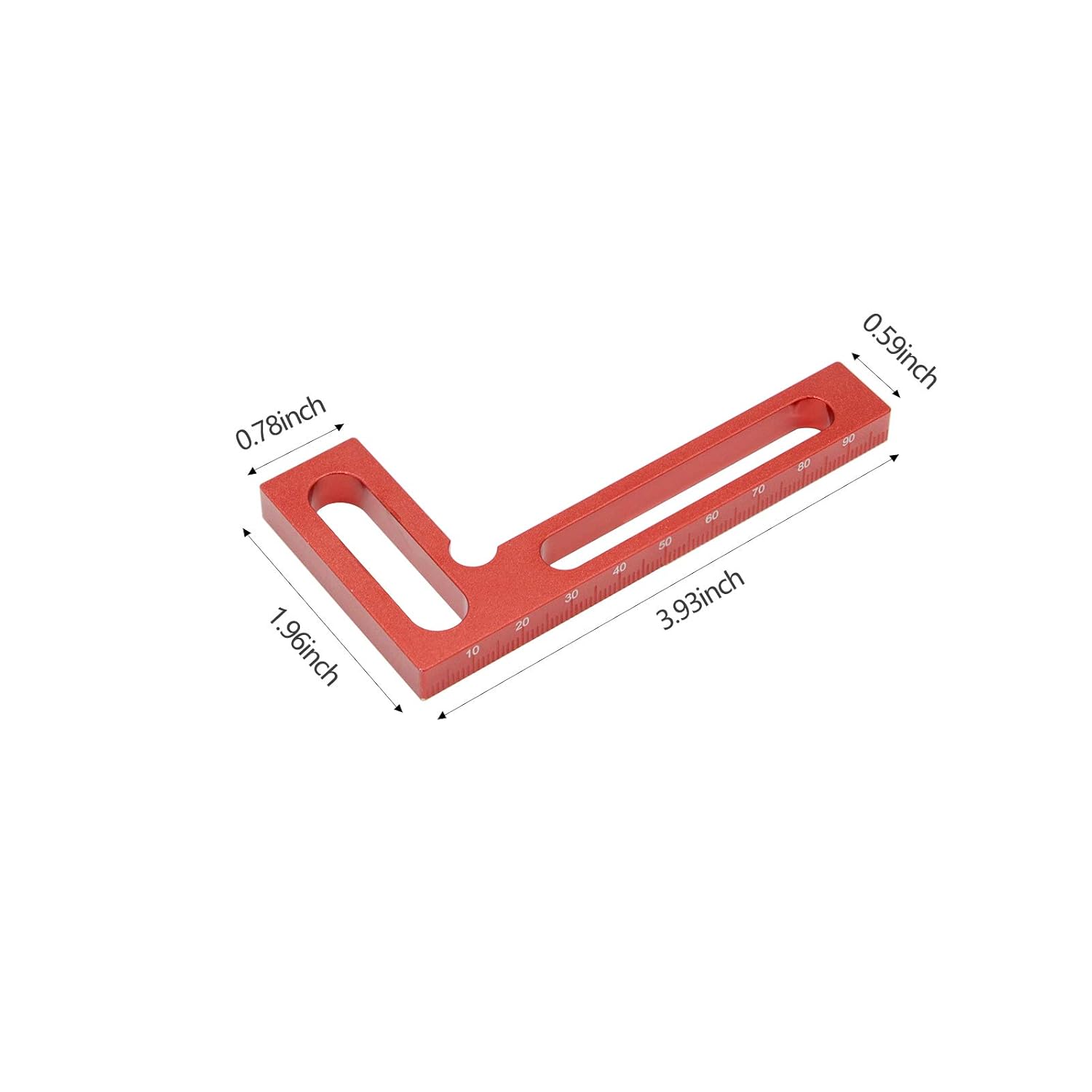 90° Degree Woodworking Right Angle Clamp, Tools Positioning Square10cm/3.9inch