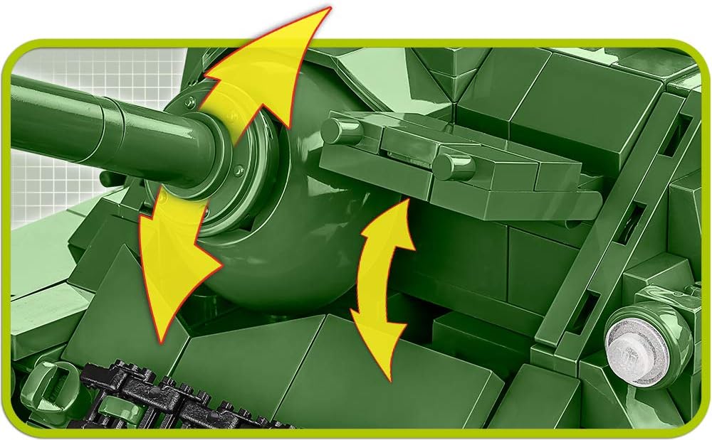 Hottest Sales COBI Historical Collection SU-100 SPG Vehicle , Green