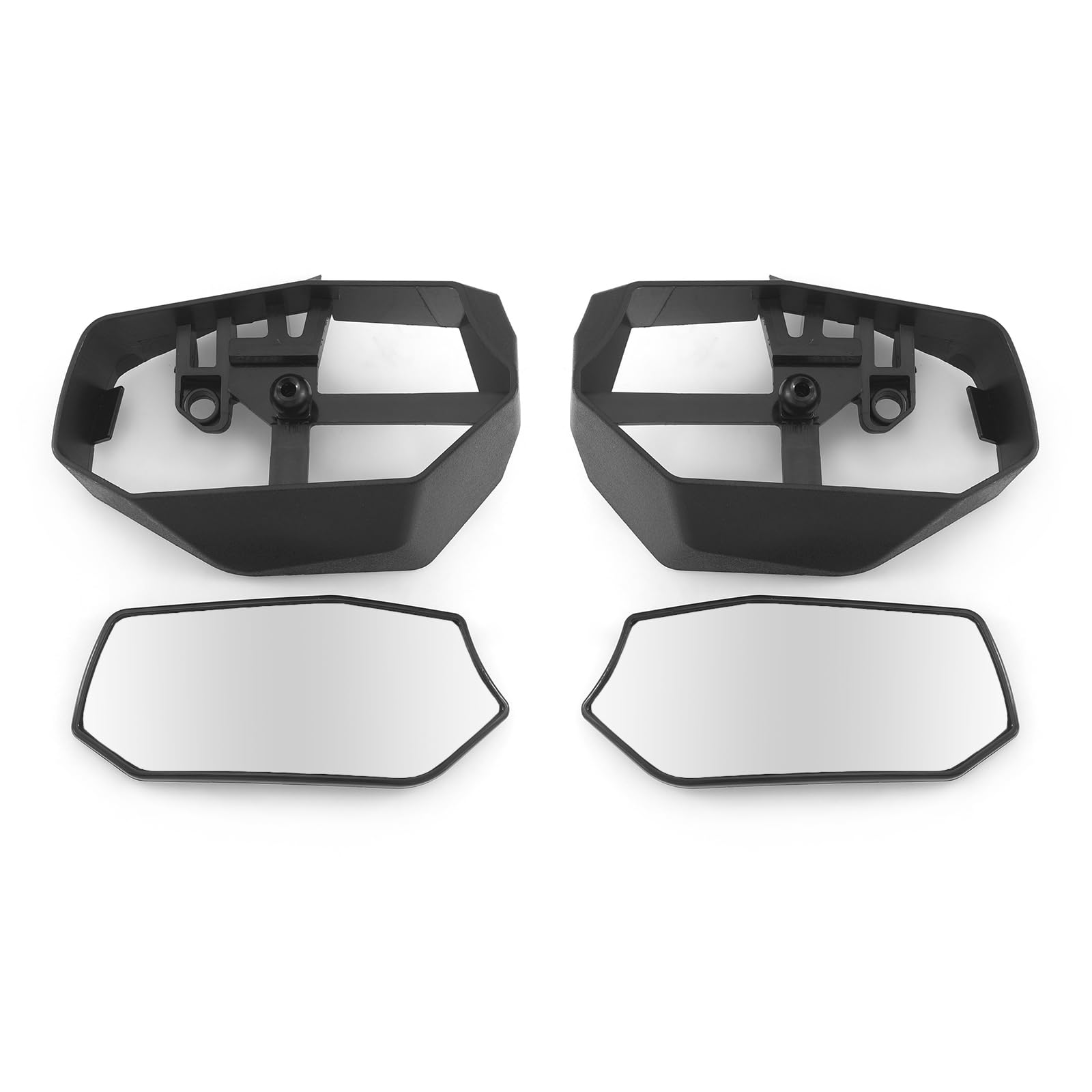 Specchietto posteriore HEINMO compatibile con XMAX X-MAX 300 V3 2025 2026 Modifica specchietti laterali con lente convessa bianca