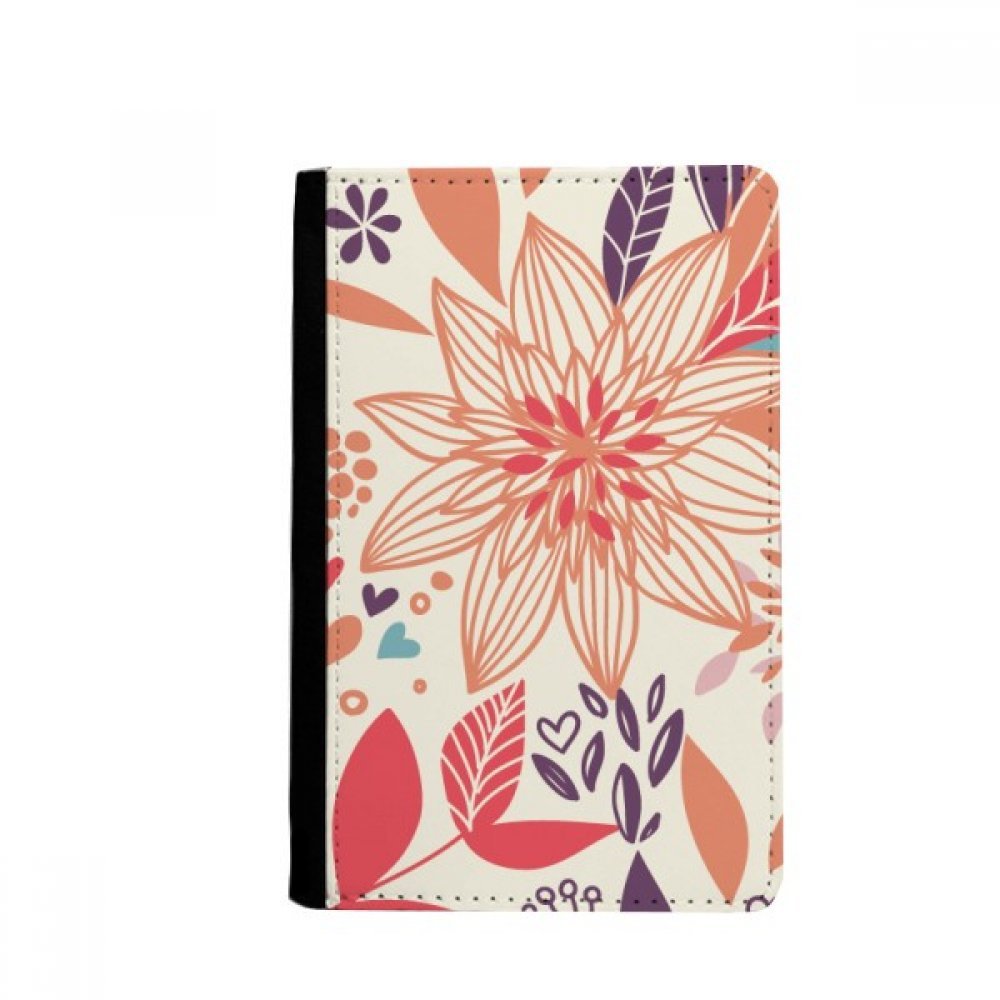 DIYthinker Lotus Flower Plant Paint Passport Holder Notecase Burse Wallet Cover Card Purse