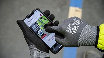 Majestic Unisex Superdex Premium Foam Nitrile Palm Dip Glove