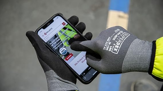 Majestic Unisex Superdex Premium Foam Nitrile Palm Dip Glove