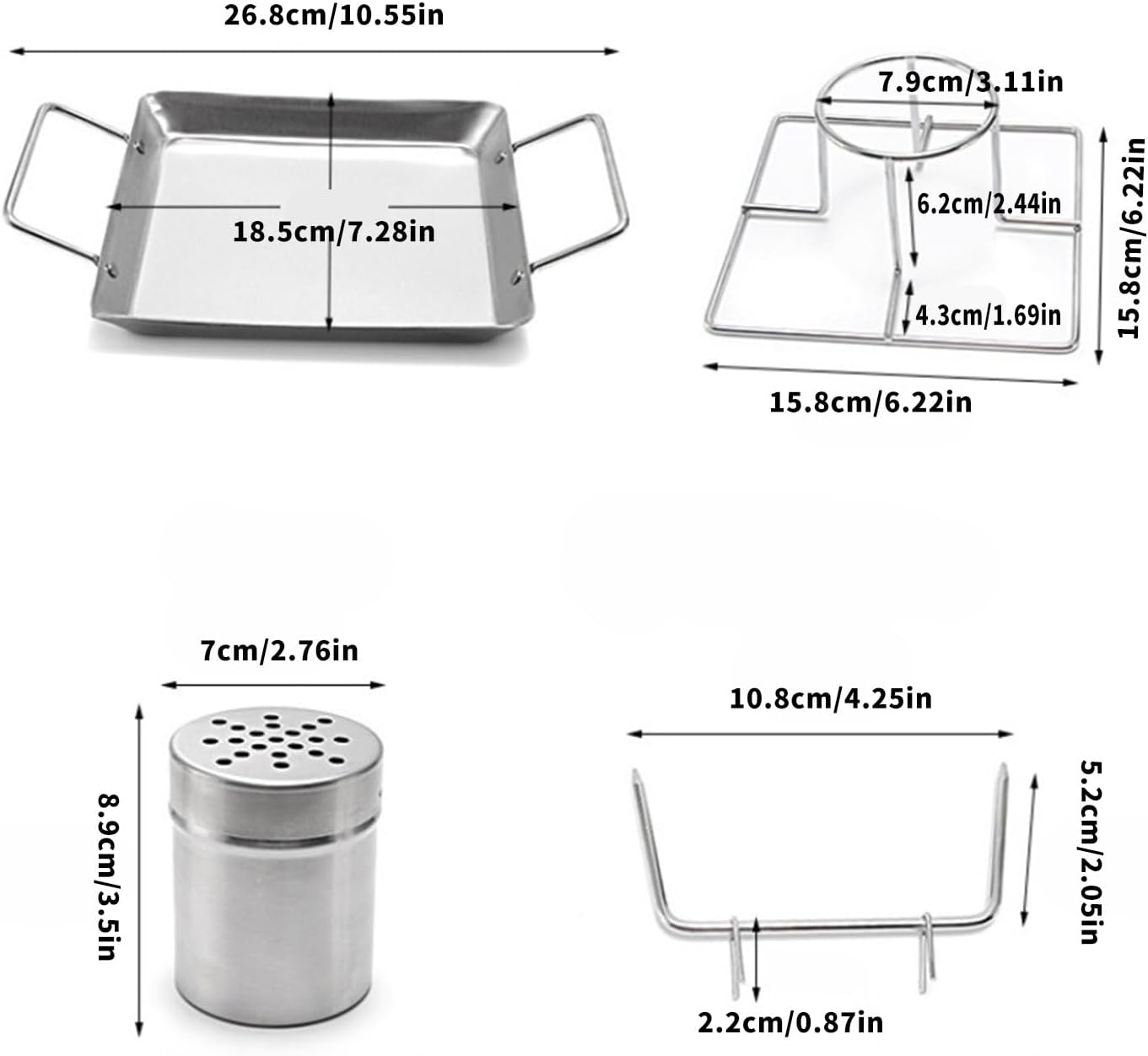 Non-Stick Coated BBQ Grill Rack for Easy and Stable During Outdoor Roasting Outdoor Grills Cook Tool