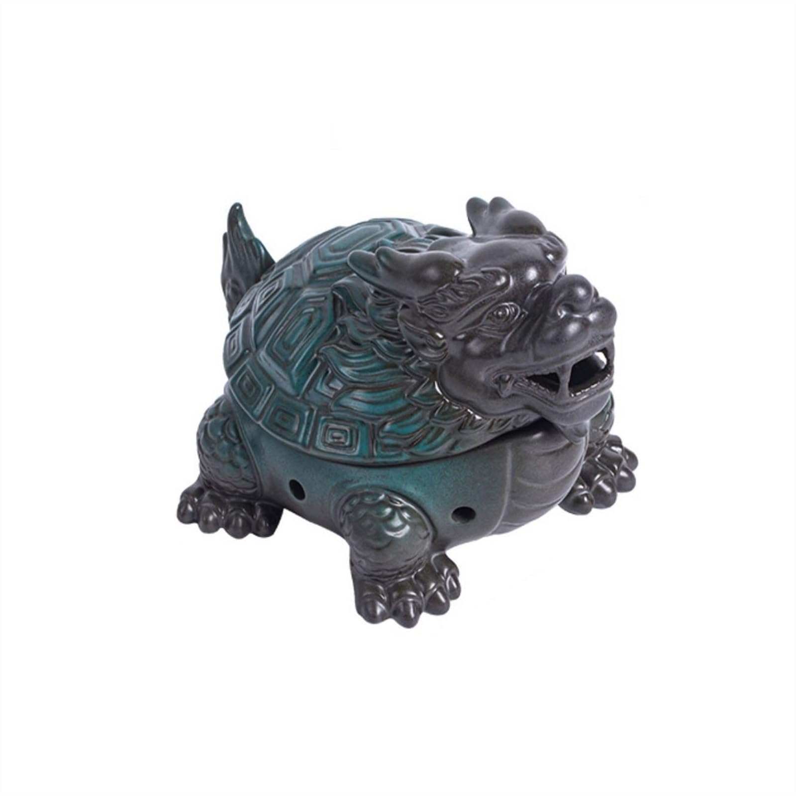 Incense Holders Creative Dragon Turtle Shape Incense Burner Retro Zen Decorative Holder for Meditation and Relaxation