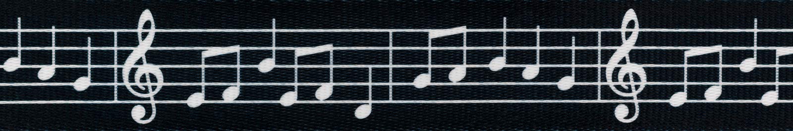 Country Brook Design - Sheet Music Polyester Webbing (1 Inch, 5 Yards)
