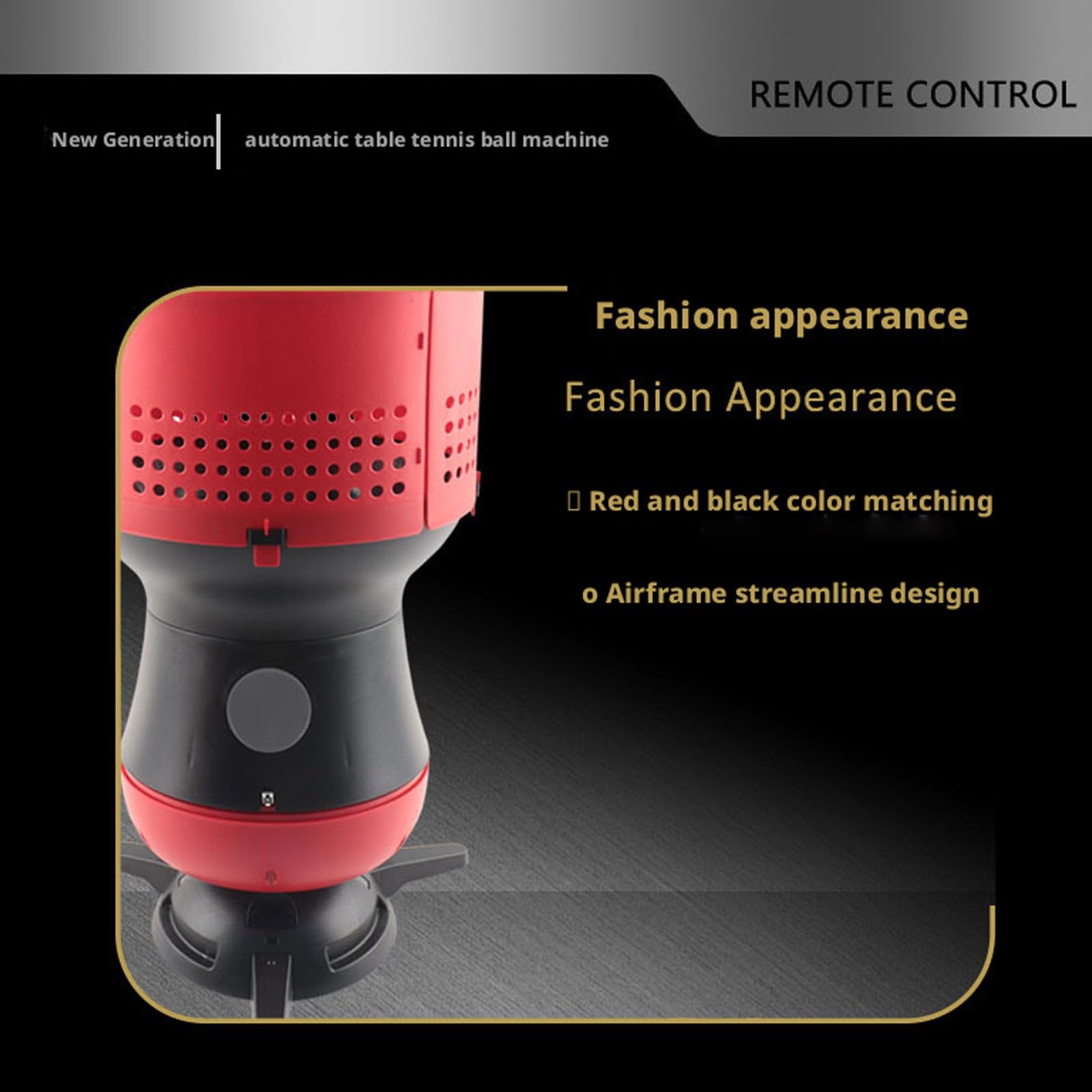 Generico Robot da Pong, Portatile con Telecomando Wireless
