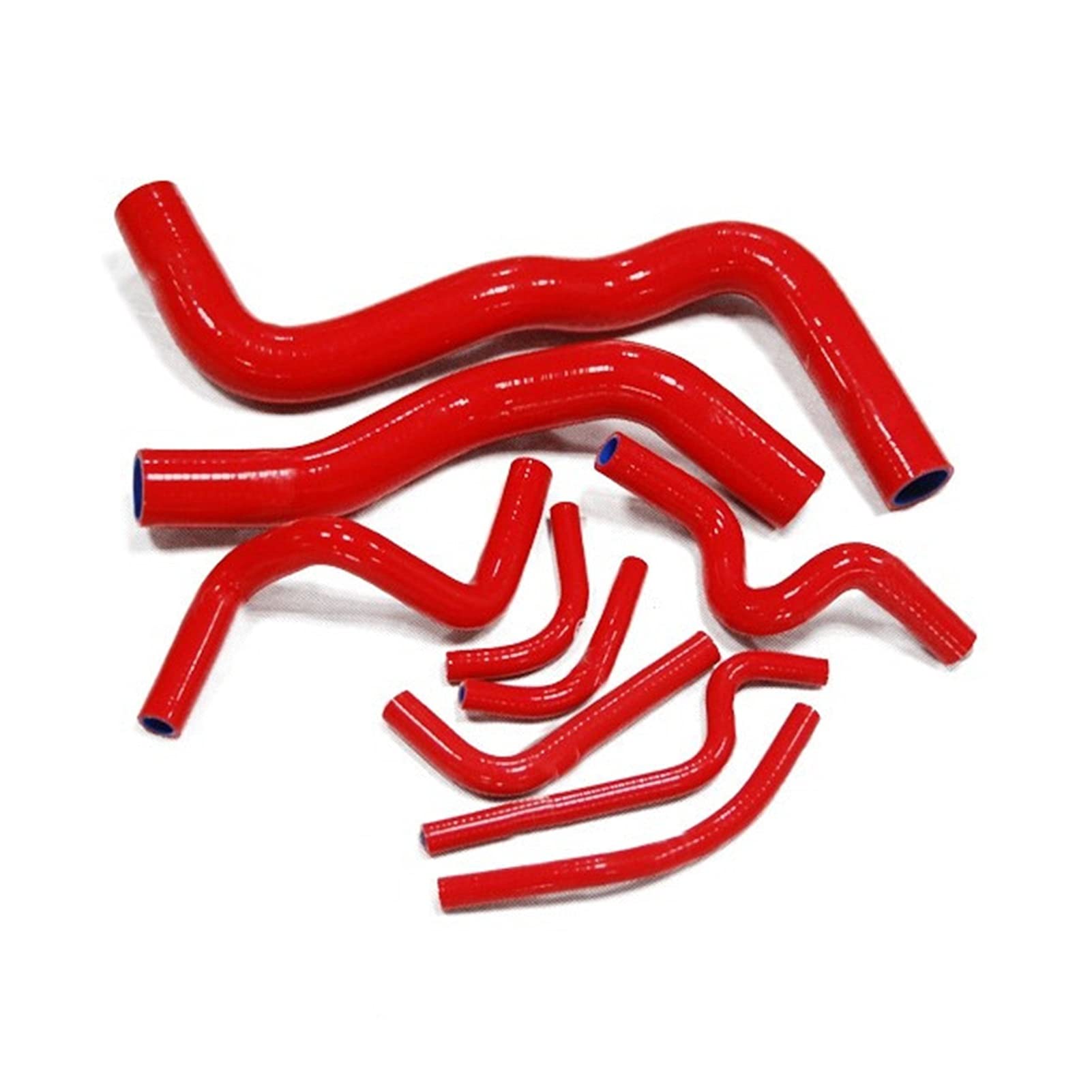 SQFZLL Automotive coolant hose 9pcs Red Silicone Heater Hose Kit For G&alant 2.0/2.5 1998-2005
