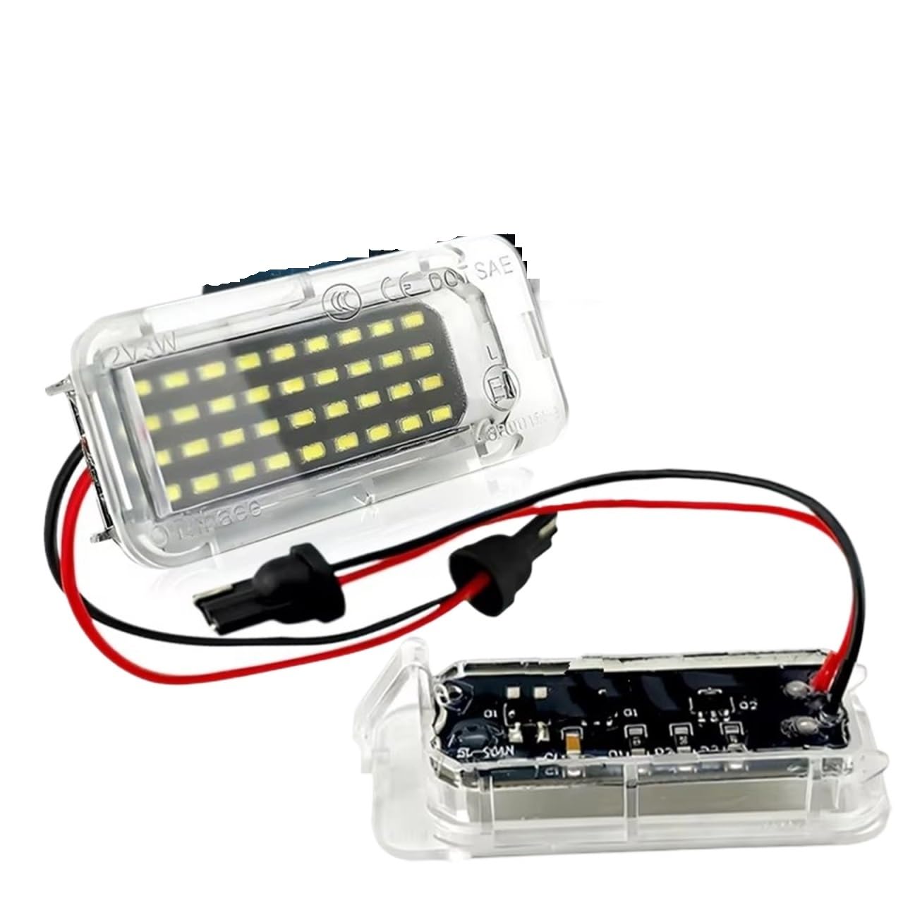 Lámpara LED matrícula coche bombilla matrícula para Explorer Ecosport Galaxy Ranger 7