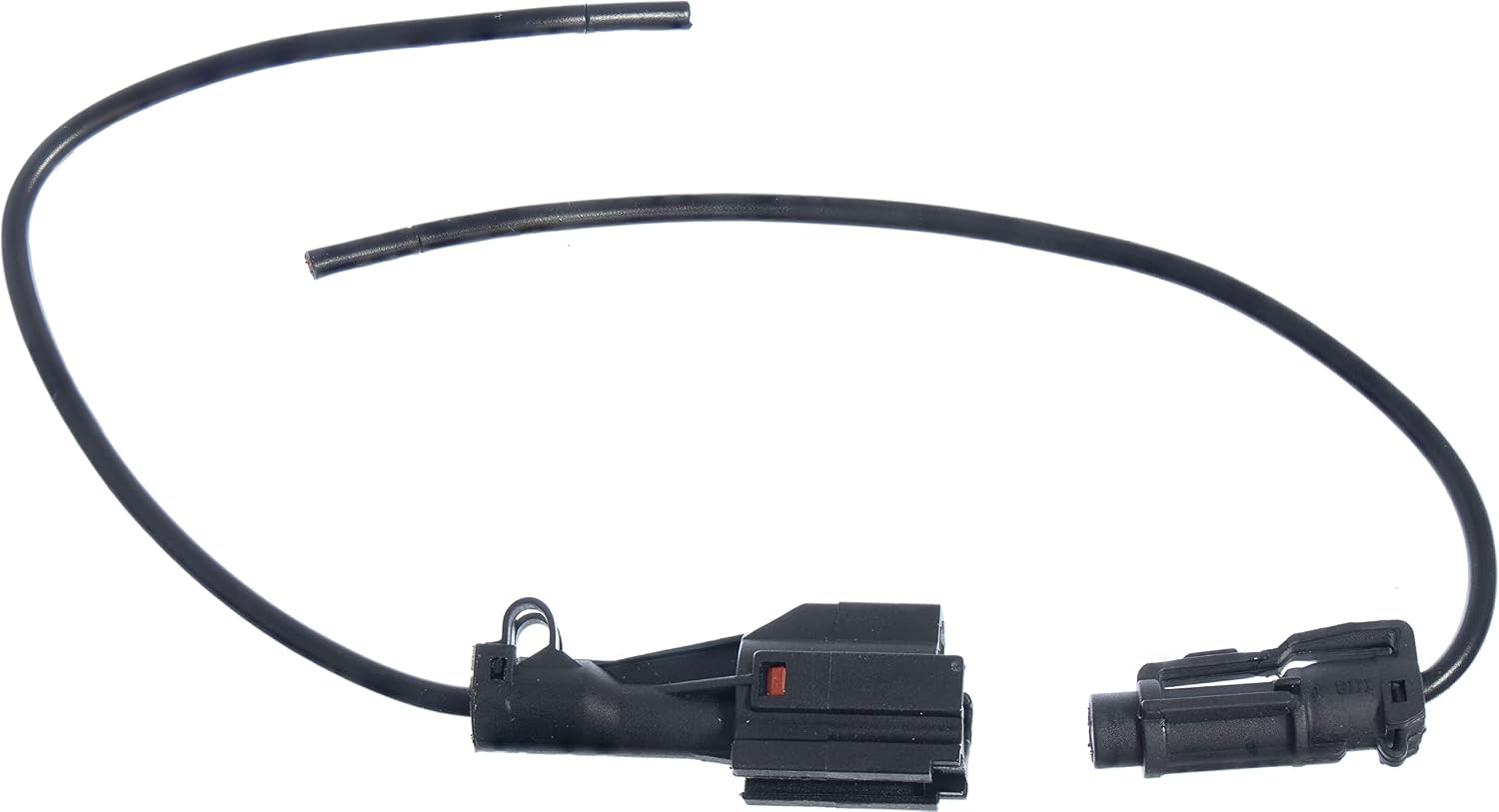 APDTY 112825 Universal Wiring Harness Pigtail Male & Female 1 Wire Connector Fits AC Compressor Clutch On Select Vehicles