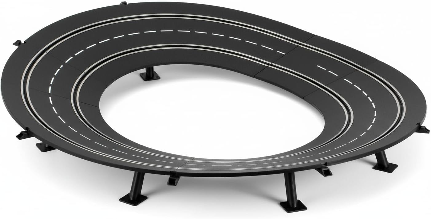 Carrera High Banked Curve 2/30, 6Piece - Digital 124/132 & Analog