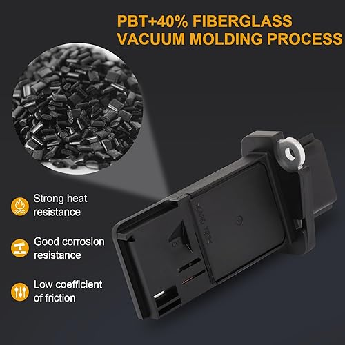 Miniatura 4 de ROADFAR 22680-CA000 Sensor de flujo de aire masivo MAF compatible para 2004-2009 2011-2013 para Nissan Quest 3.5L, 2008-2013 para Nissan Rogue 2.5L,