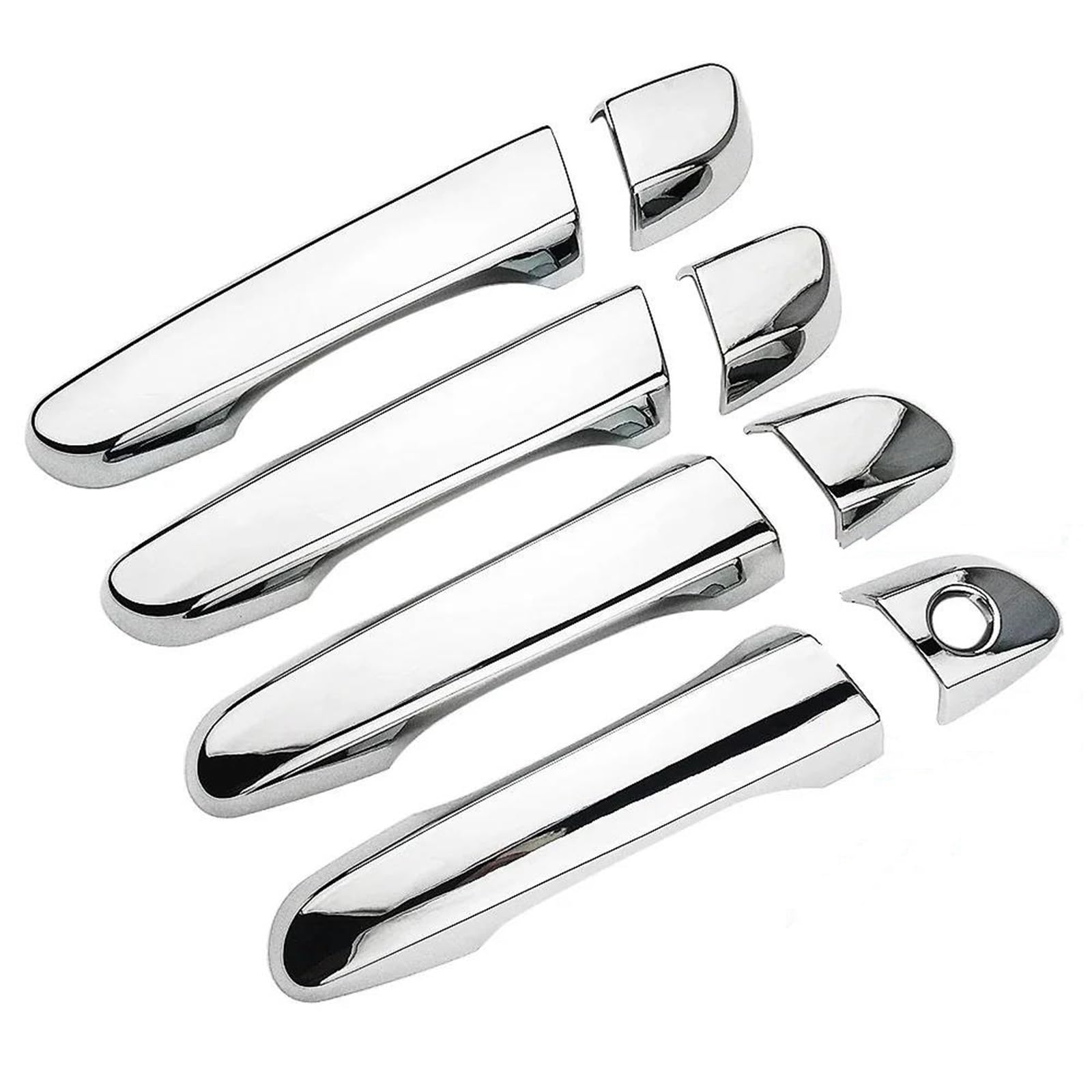 YSDSLS Sleek Door Handle for Hyundai for Ix25 for Creta 2015-2019 Car Styling Door Handle Cover Moulding Bezel Chrome Car Sticker