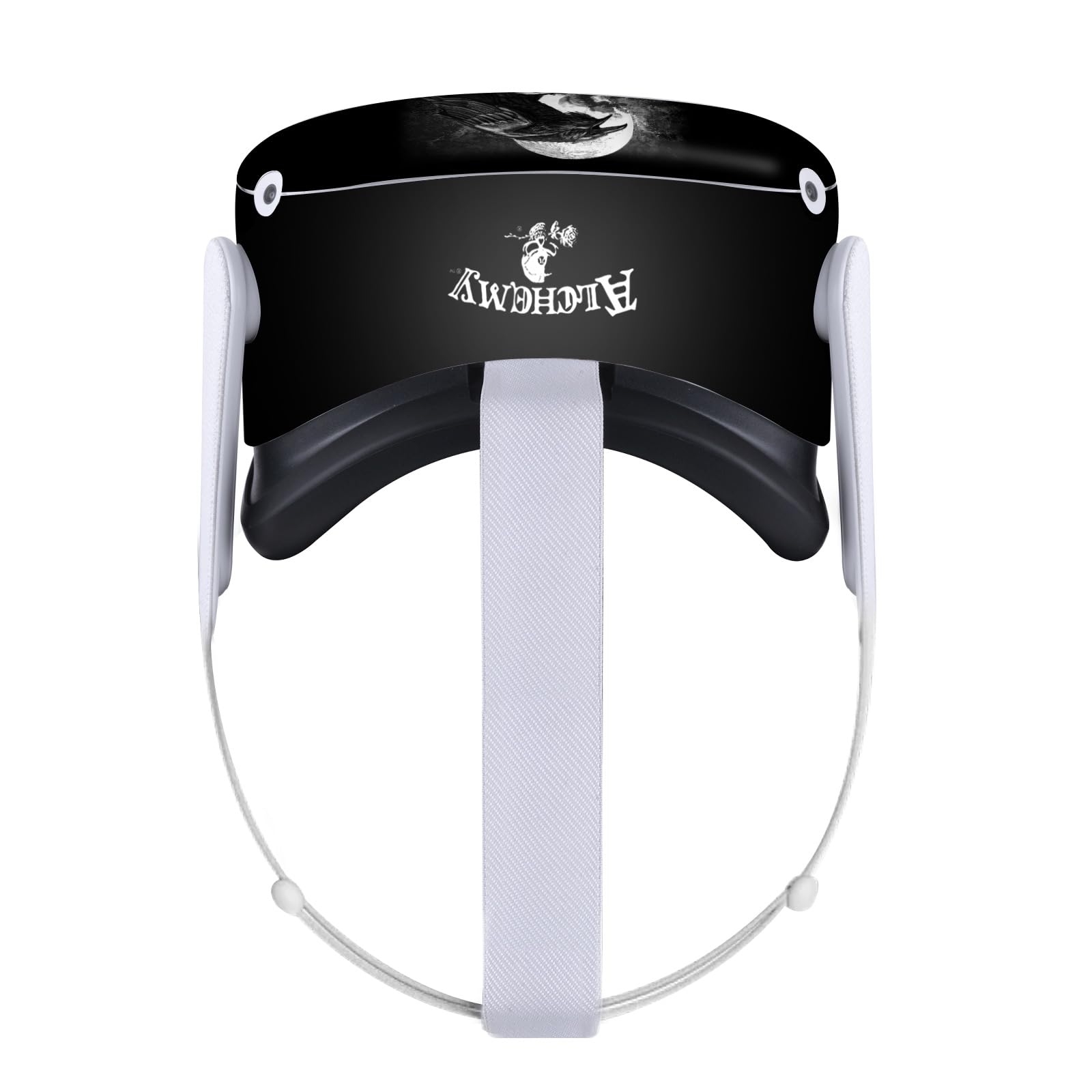 Head Case Designs Officially Licensed Alchemy Gothic Poe's Raven Gothic Vinyl Sticker Skin Decal Cover Compatible with Meta Quest 2