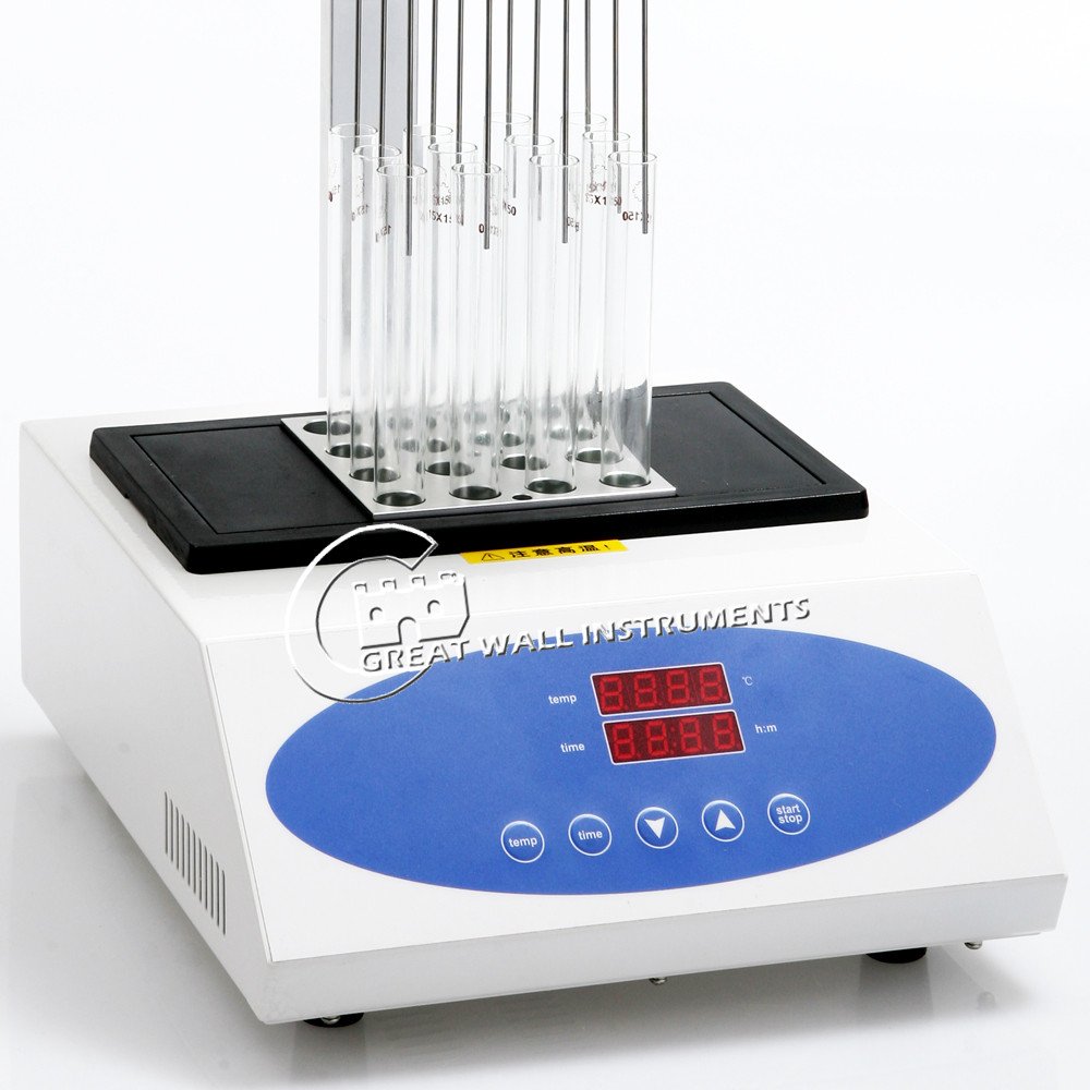 MD200-1 Évaporateur d'azote Avec bloc 02 49x dia 7mm Ambient +5C-150C Laboratoire Instrument scientifique
