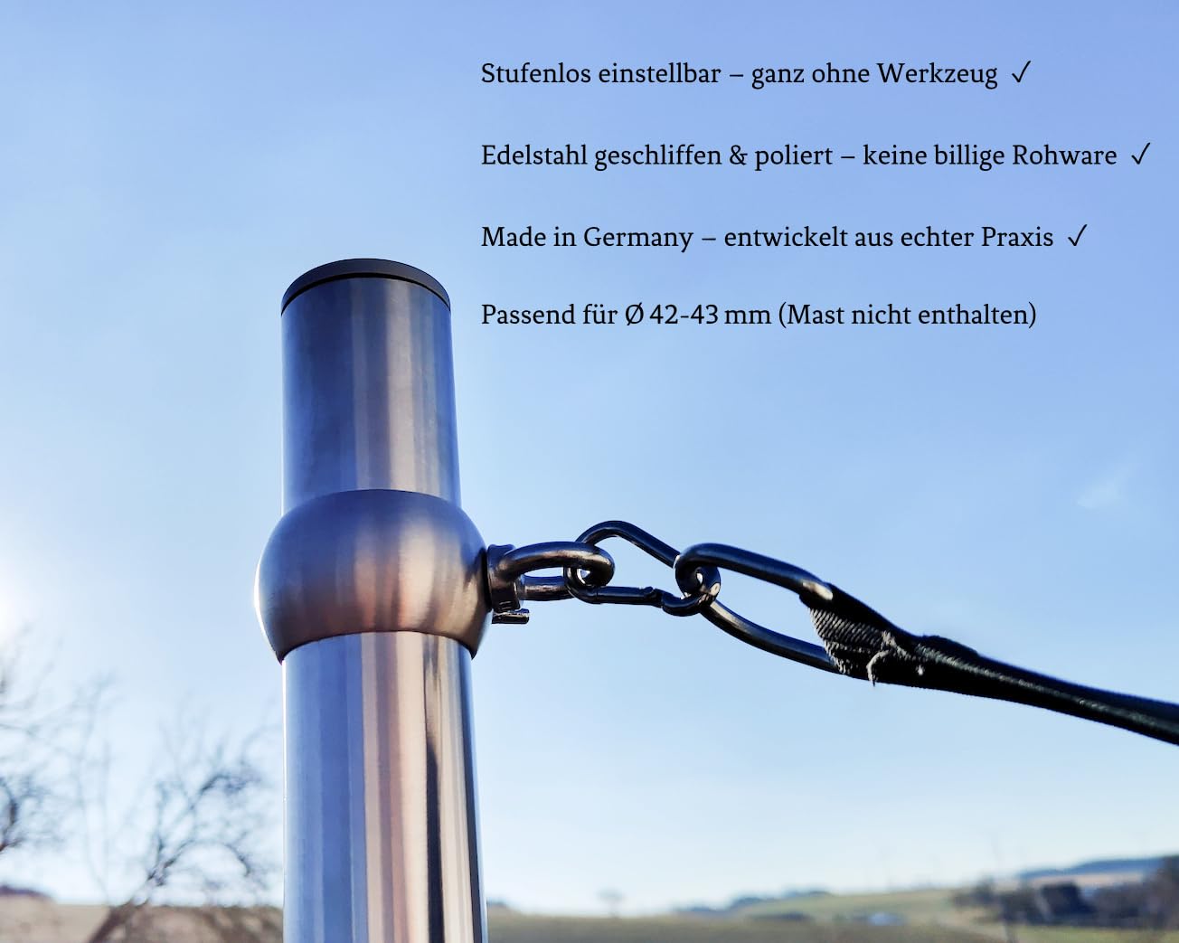 höhenverstellung für sonnensegel Stufenlose Edelstahl Mast V2A 42-60 mm mit Sterngriff (42-43mm) Gen 3 White Phosphor Tubes Stats & Brand:BETTER: L3/Elbit White Phosphor (Thin Filmed) w/ SNR: 30-36 & FOM: 2300-2700 adidas Predator Pro Goalkeeper scratch-resistant sunglasses
