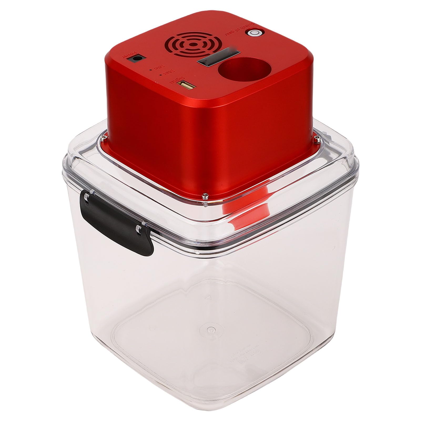 LICAEVEY Colector de Polvo, de Filtración de Aire con Potente Succión de 6000 Pa, Colector de Polvo CNC para Máquina de Grabado de Escritorio, Gran Capacidad de 2,8 L, para la Serie TTC450 (Enchufe