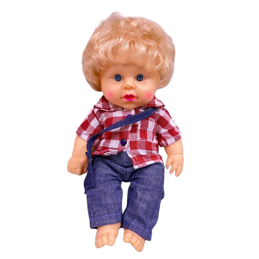 Prapti Mart Cute Soft Feel Squashy Rubber Plastic Baby Boy Doll Toys 6-12 Months Old Gudda Boy | Cute Real Dolly for Kids Removable Cloths (B0CGQ5PJ3D) Amazon Price History, Amazon Price Tracker