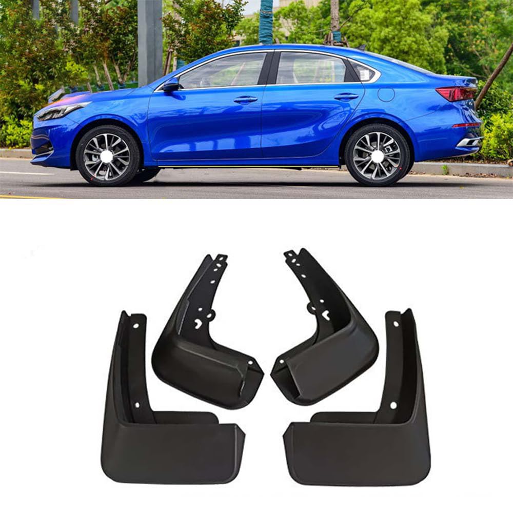 RJQXZXGQ Car Mud Flaps, for 2019-2020 Kia K3 Forte Cerato Front & Rear Car Mud Flaps, Splashproof Tough Auto Splash Guards Fenders