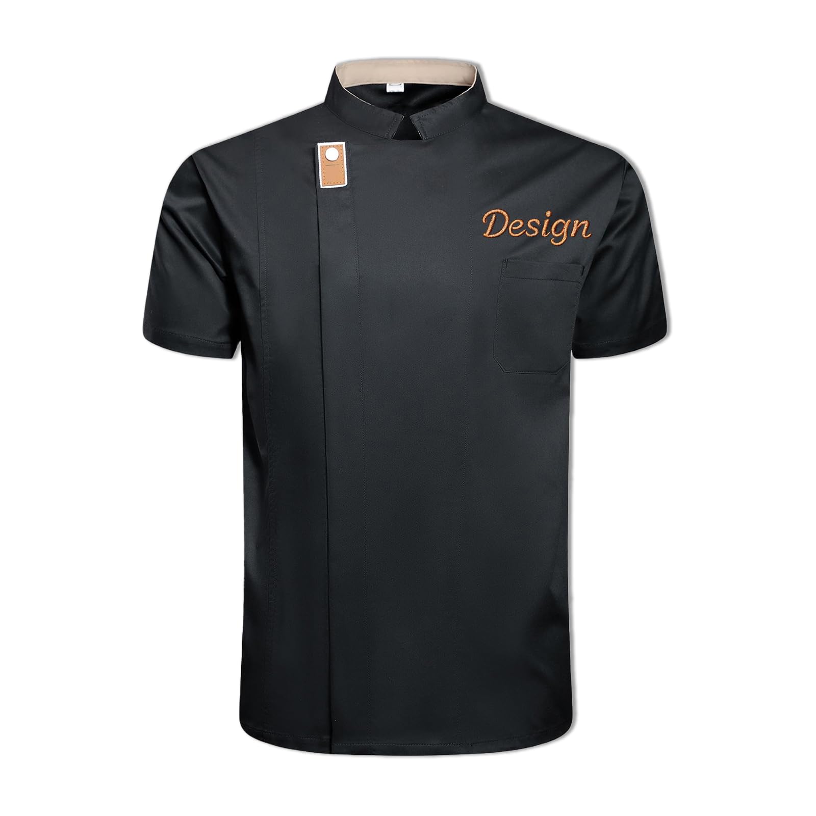 Chaqueta De Chef Personalizada Hombre & Mujer, Personalizable Con Bordado Nombre O Iniciales, Chaquetilla Cocinero Mangas Cortas Y Largas, Uniformes De Cocina Para Hoteles Restaurantes
