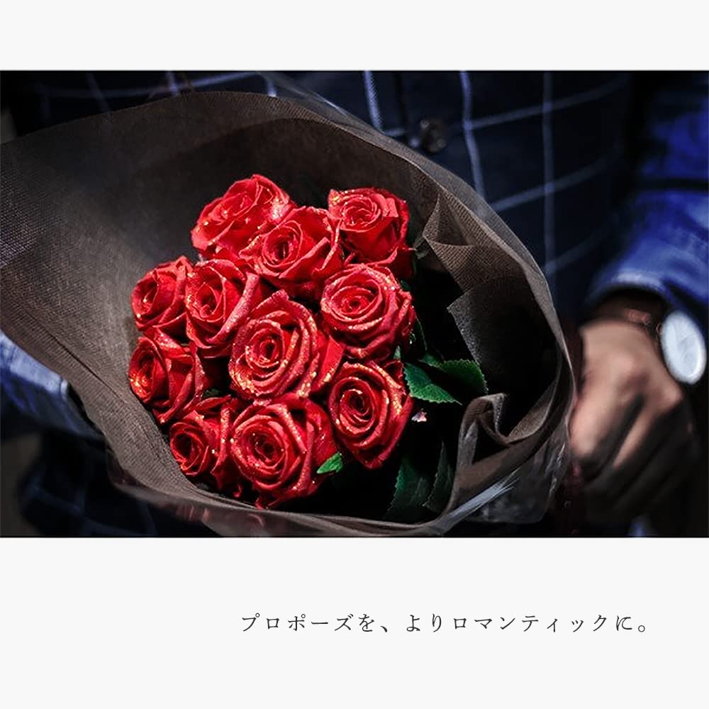 Amazon｜Makefuture 女性に贈る プリザーブドフラワー 薔薇 プロポーズ