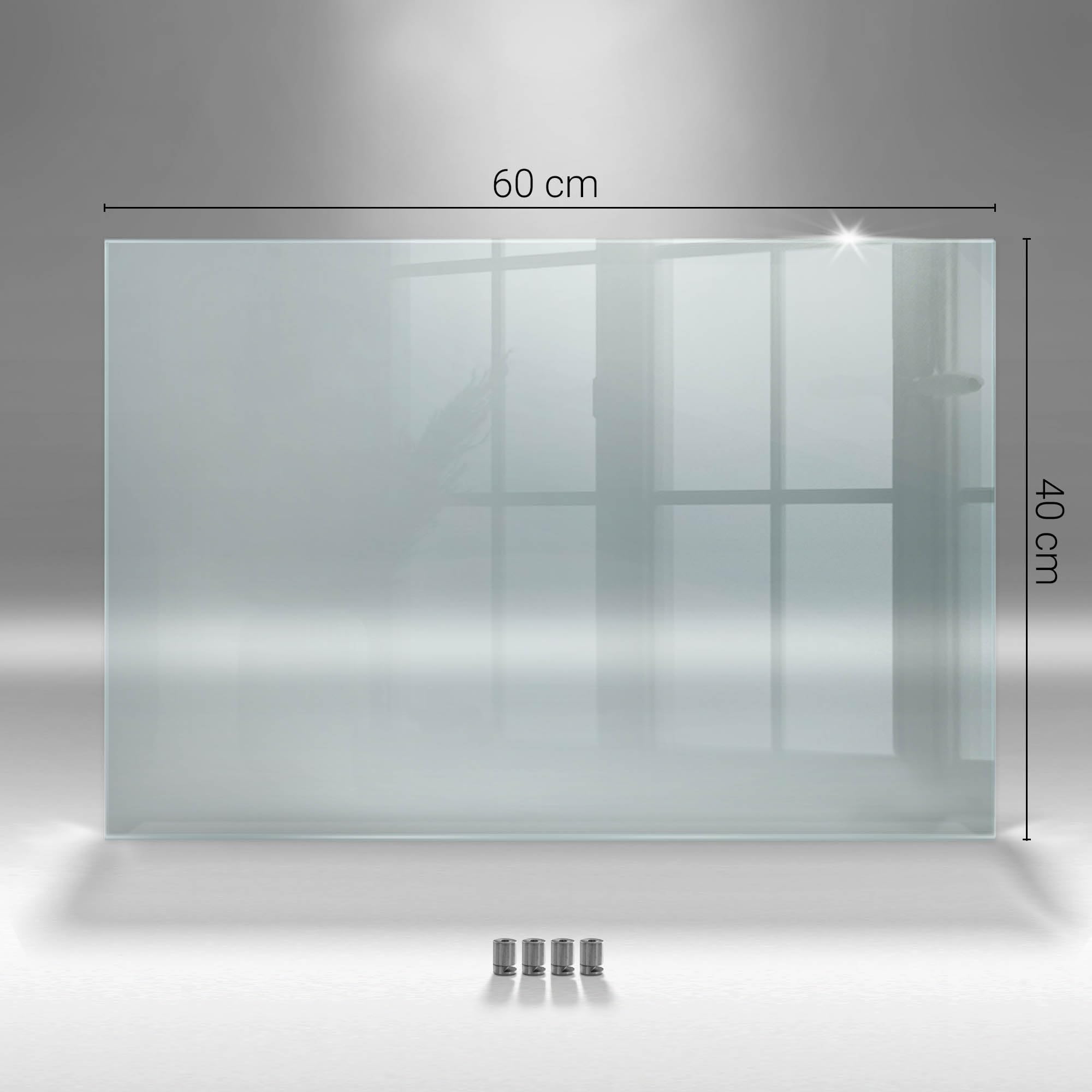 Crédence Verre Trempé Cuisine 90x60 Cm – Fruits & Légumes Éclaboussés Eau Fond Gris – Protection Murale Élégante