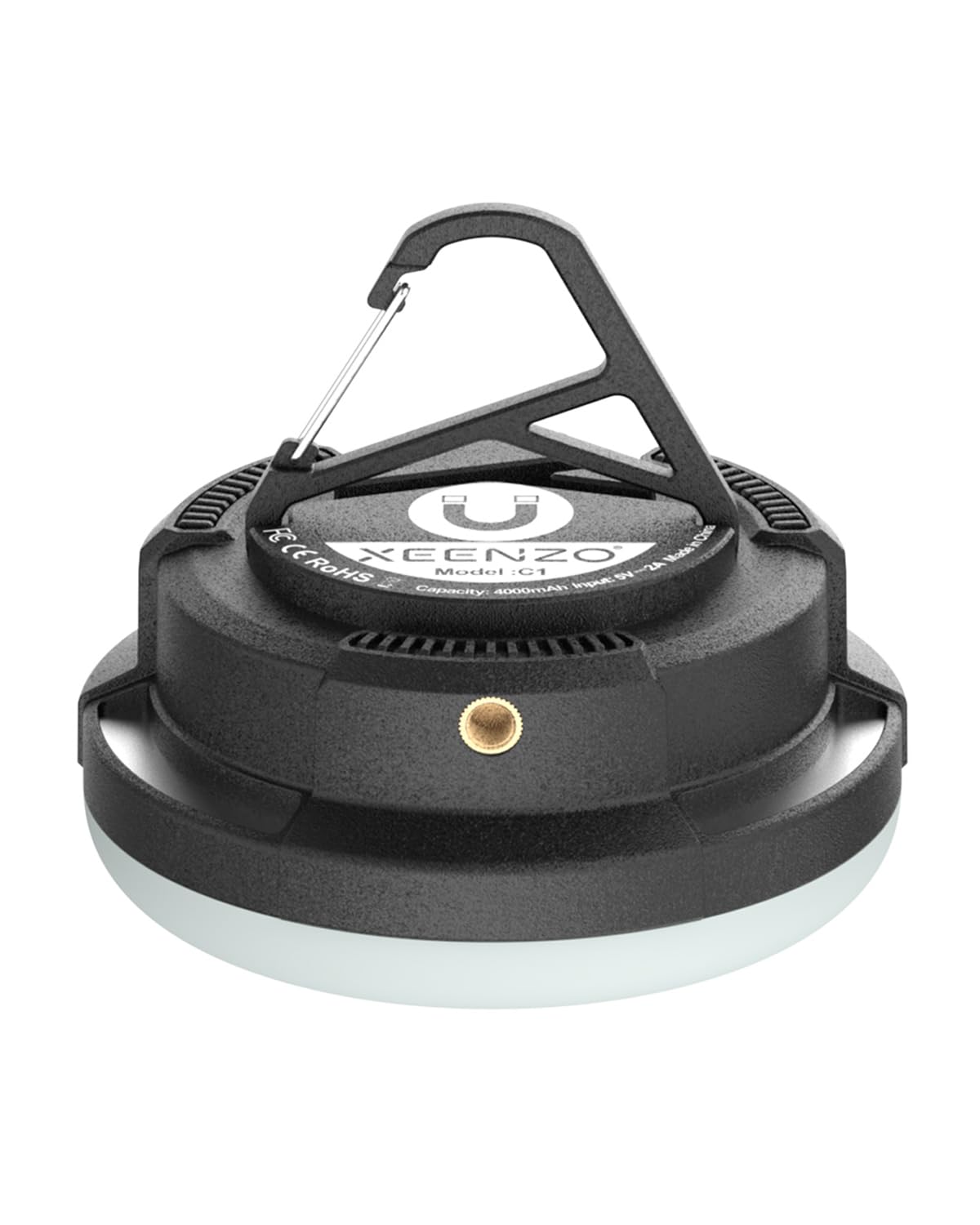 Lanterna da campeggio ricaricabile a LED, luci da campeggio portatili con 6 modalità, luce magnetica da appendere, luce di emergenza impermeabile IPX5 per interruzioni di corrente, uragani