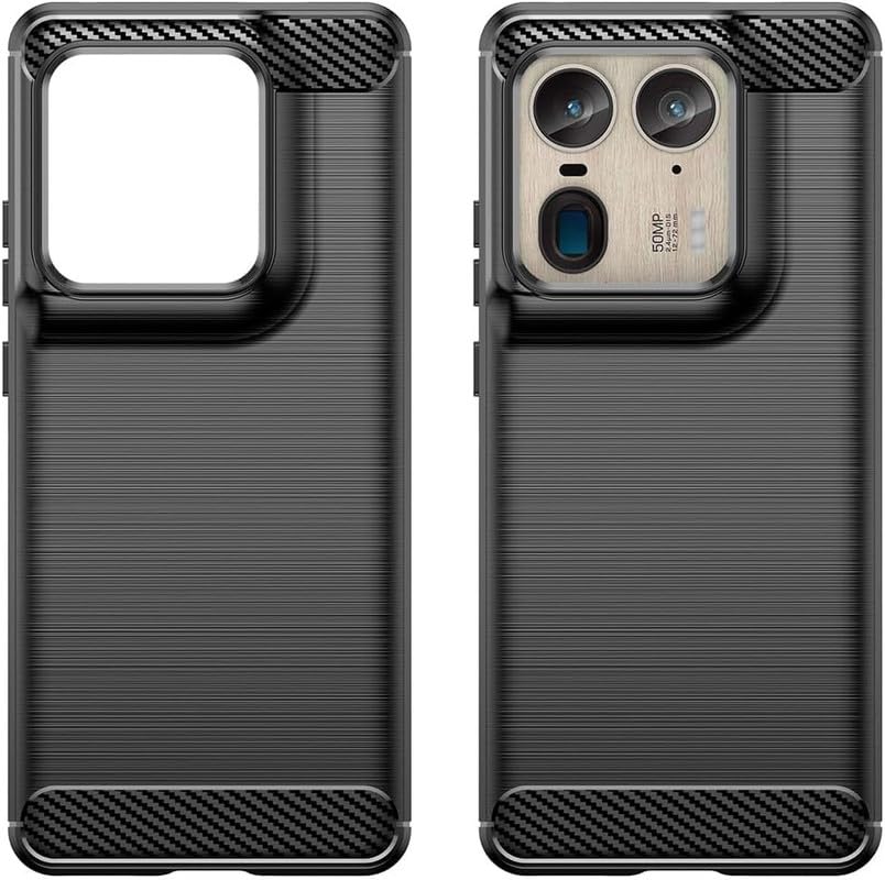 MoreFit Carbon Fiber Case for Moto Edge 50 Ultra 5G, Shockproof Hybrid Soft TPU Carbon Fiber Texture Back Cover for Motorola Edge 50 Ultra 5G 6.7" - Black (B0D96HZB8X) Amazon Price History, Amazon Price Tracker