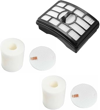 NV500 Filter Replacement for Shar-k Rotator Pro Lift-Away NV501, NV502, NV503, NV505, NV510, NV520, NV552, UV560, ZU780, ZU782, ZU785, Replace XFF500 & XHF500, 1 Filter + 2 Foam & Felt Filter