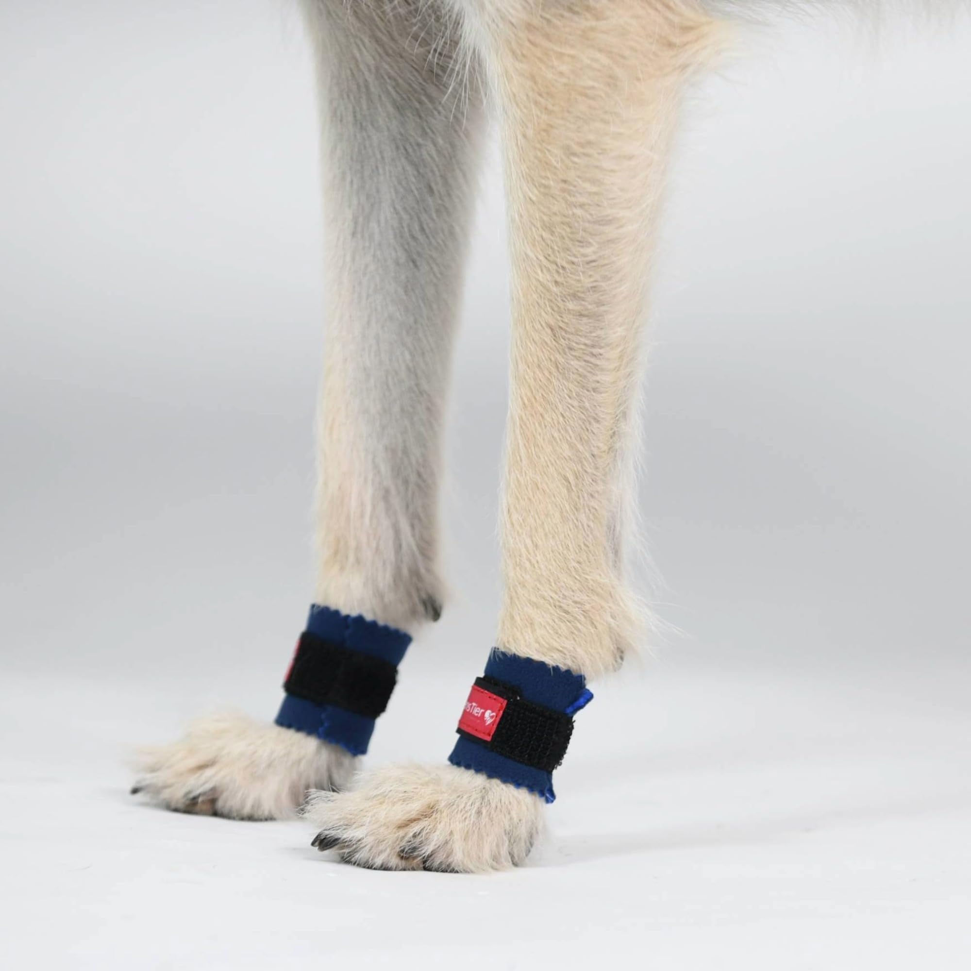 Krallenschutzbandage Gr. M30 für Hunde, Schutz für Wolfs- und Daumenkralle, doppelseitiges Fleece, für Hundesport, Jagd & Agility
