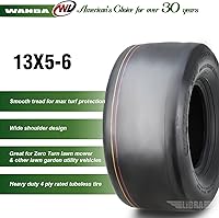 Vista 115 de WANDA One 18x7.50-8 Lawn Mower Cart Turf Tires P332 /4PR