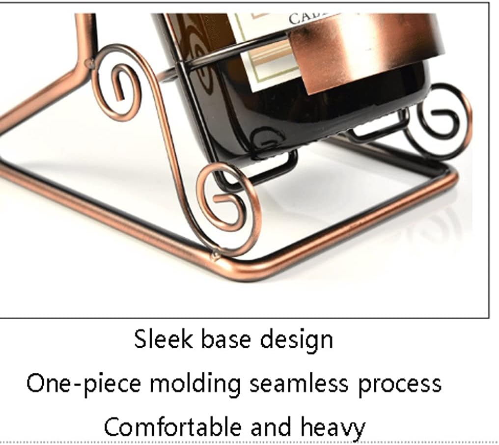 Retro Wine Rack Swing Wine Rack European Style 3L/5L Super Large Wine Rack Suitable for Use As A Wine Bottle Display Rack Restaurant Perfect for Home Decor Kitchen Storage Rack (Size : Small) (X)