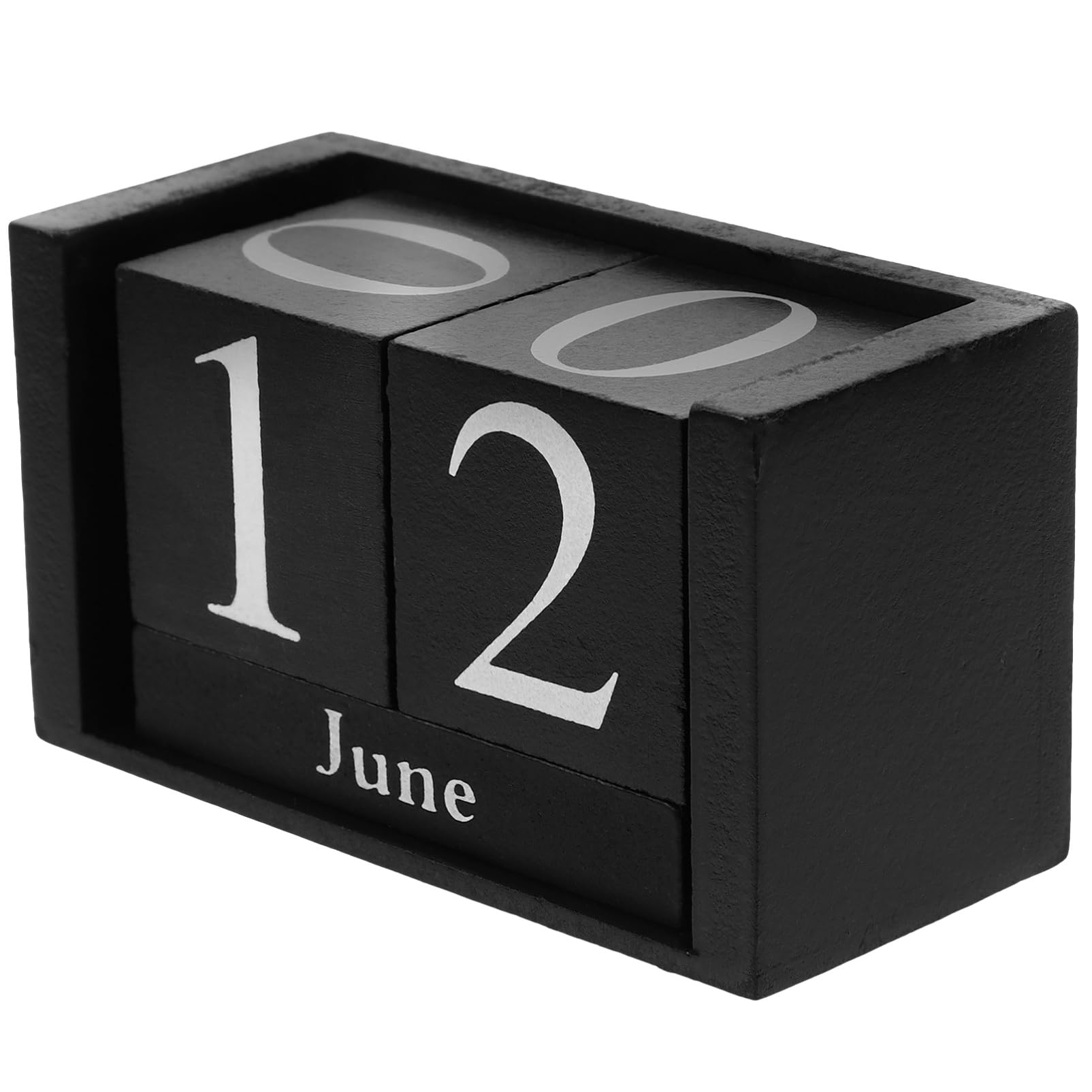 Tofficu 5 Blocchi Di Calendario in Legno Decorativi Per Calendario Perpetuo Per Scrivania O Arredamento Per La Casa