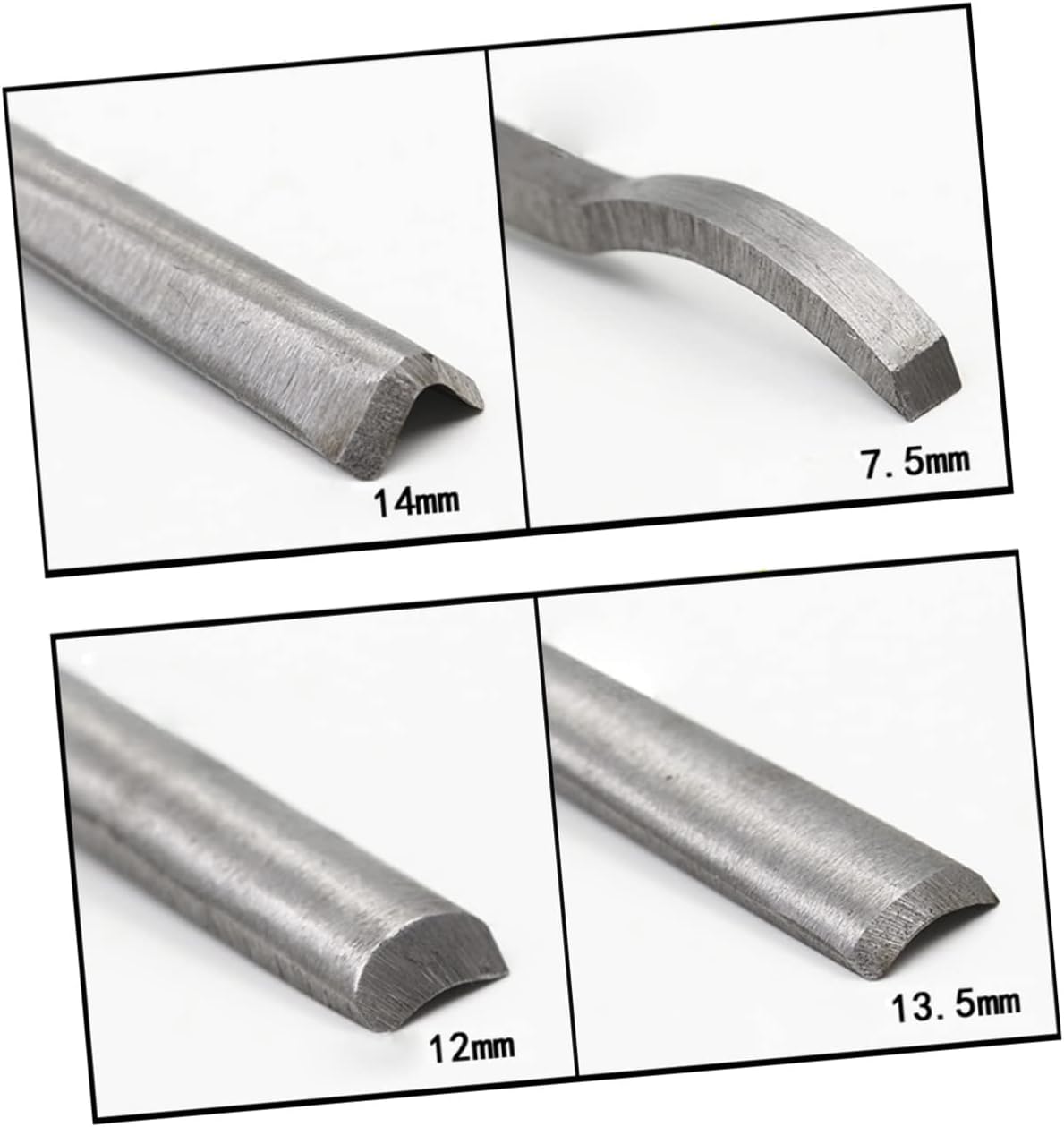 SEWOART 12pcs Wood Chisel Set for Wood Carving Tool Kit Wooden Handle for Beginner and Professional