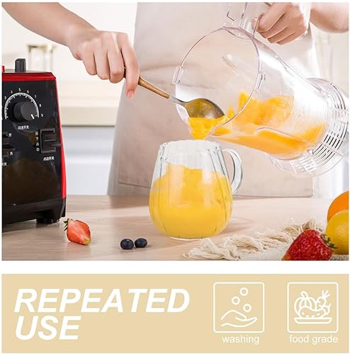 Miniatura 5 de Luxshiny Crema de leche de vidrio, jarra de vidrio pequeña, jarra de vidrio ondulado, jarra de crema para salsa pequeña para cocina y hogar