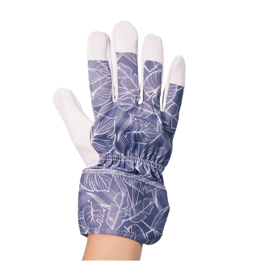 Generico Guanti da giardino in vera pelle - Guanti protettivi antiforatura, antiscivolo e resistenti all'usura(GA-39-XL size)