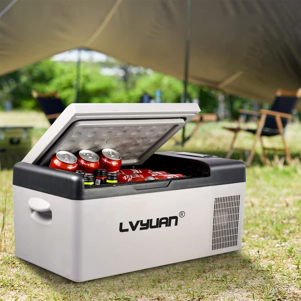 【新品】LVYUAN(リョクエン) 車載冷蔵庫 22Lポータブル 楽天市場】LVYUAN(リョクエン) 車載冷蔵冷凍庫 9L ポータブル 小型 -20