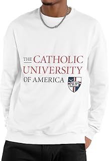 The Catholic University Of America Sweatshirt Unisex Crew Neck Sweatshirt Casual