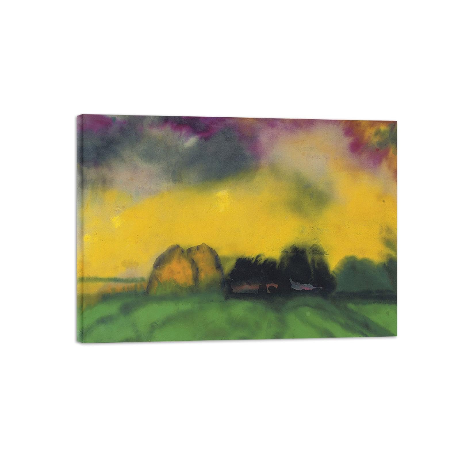 Tableau Impression sur Toile pour Mur Vide Solution Image Salon Prête à Accrocher - 6
