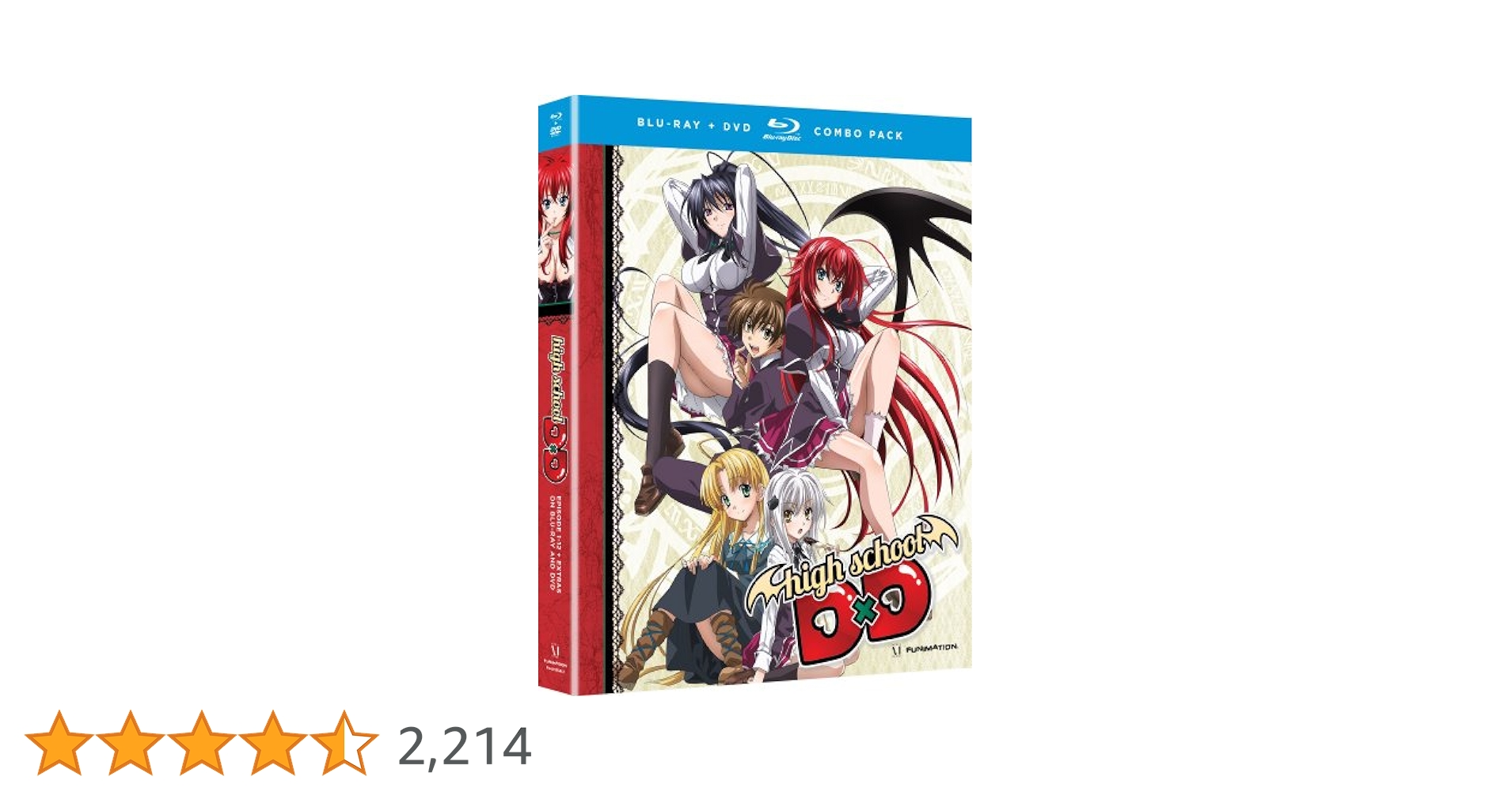 high school D×D Blu-ray/DVD 輸入盤〈4枚組〉北米版 Amazon.co.jp: High School DxD HERO: Season Four [Blu-ray
