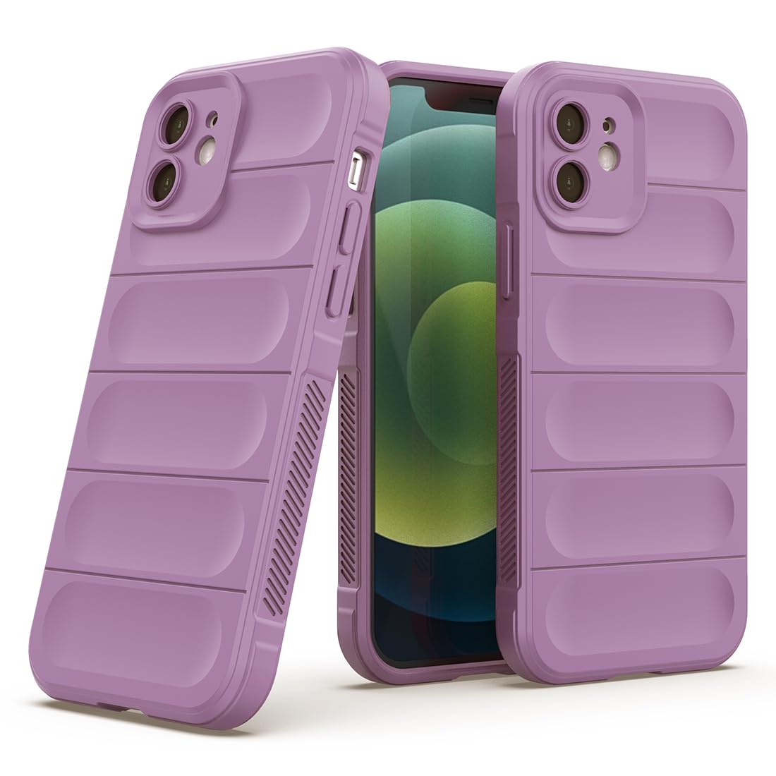 Casotec Back Cover for Apple iPhone 12 | Full Camera Protection | Liquid Silicon Case | Flexible Bumper Case for Apple iPhone 12 (Purple) (B0CD7ZRDX4) Amazon Price History, Amazon Price Tracker